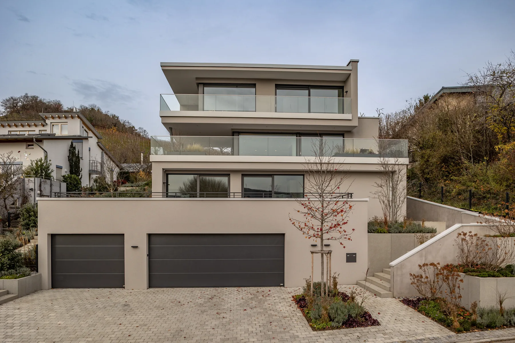 Modernes Hanghaus